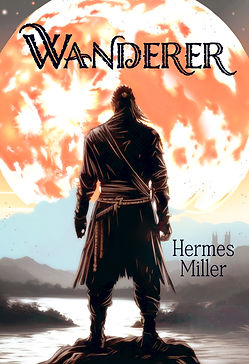 premade book cover with a man on the front. asian vibe.